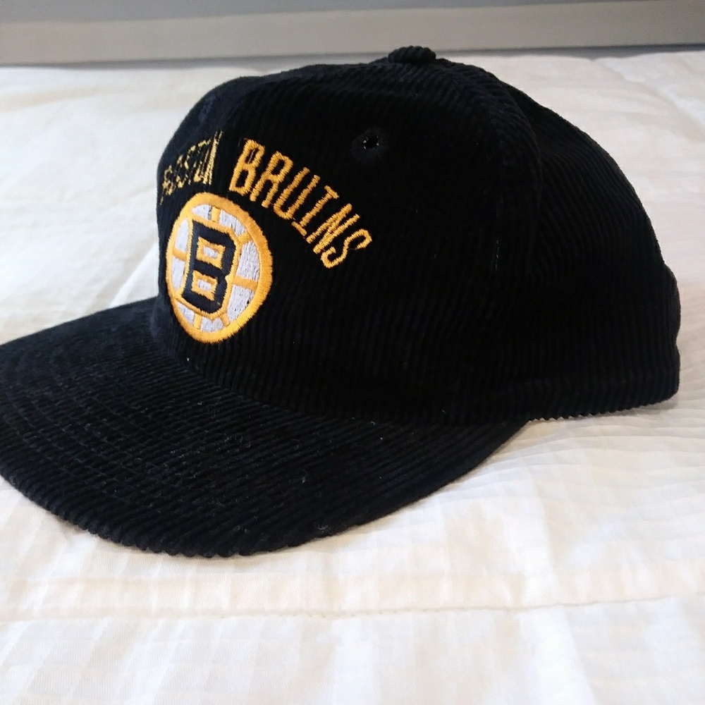 Vintage Boston Bruins Corduroy Hat
